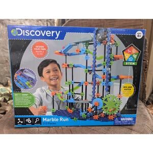 DISCOVERY Marble Run 313 Pieces STEM Kinetic Fun